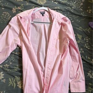 Croft and Barrow- Pink Slim Fit Dress Shirt